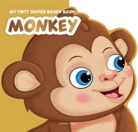 My First Shaped Board Book: Monkey