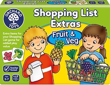 Shopping List Extras - Fruit & Veg