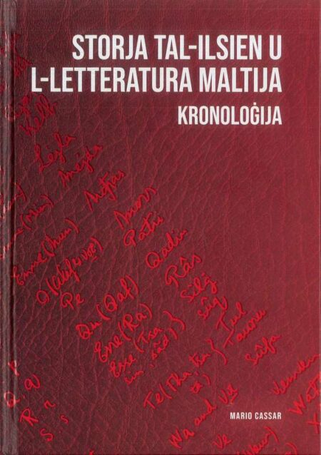 Storja tal-Ilsien u l-Letteratura Maltija - Kronoloġija