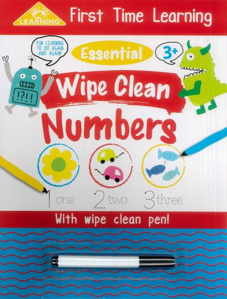 First Time Learning Essential Wipe Clean Numbers