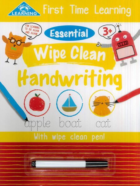 First Time Learning Essential Wipe Clean Handwriting