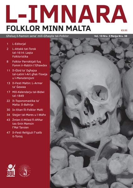 L-Imnara Vol.10 Nru. 3 Ħarġa Nru. 38