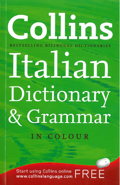 Collins Italian Dictionary  & Grammer in colour