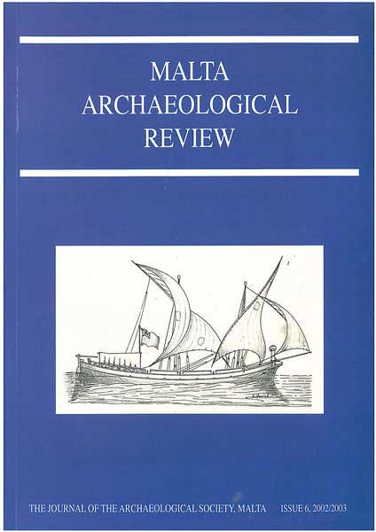 Malta Archaeological Review Issue 6