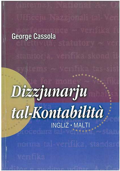 Dizzjunarju tal-Kontabilita' - Ingliz - Malti (Paperback)
