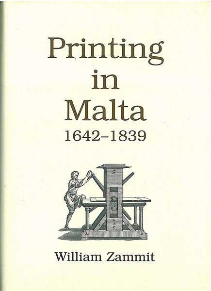 Printing In Malta 1642-1839