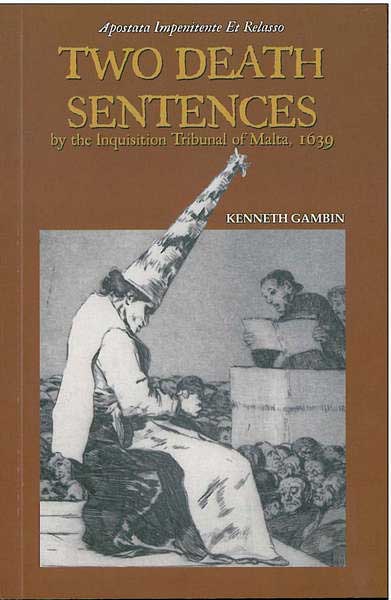 Two Death Sentences - by the Inquisition tribunal of Malta