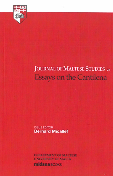 Journal of Maltese Studies 28