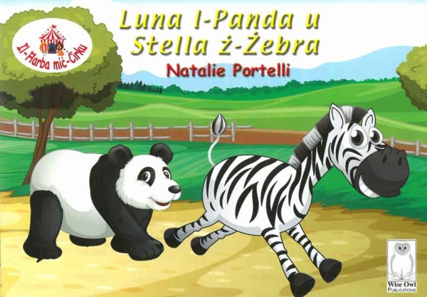 Luna l-Panda u Stella z-Zebra