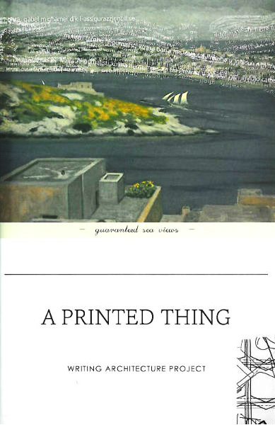 A Printed Thing