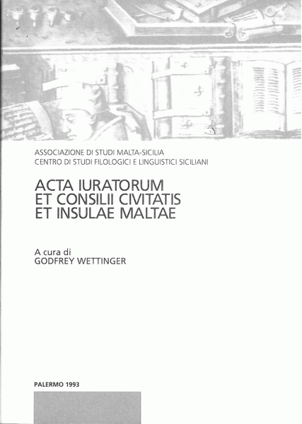 Acta Iuratorium et Consilii Civitatis et Insulae Maltae
