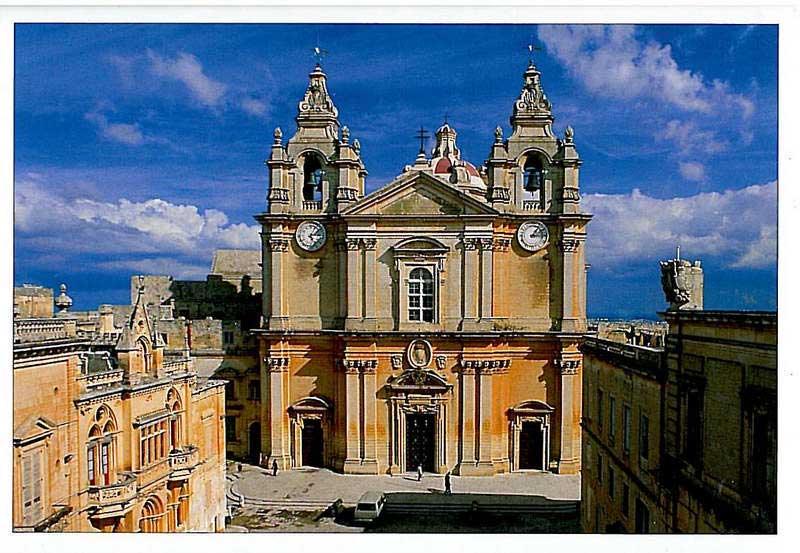 Folder with 12 images of Rabat and Mdina - Malta