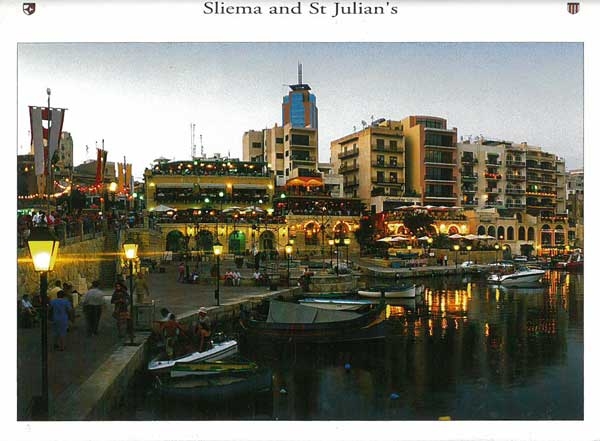 Folder with 6 images of Sliema and St Julian's