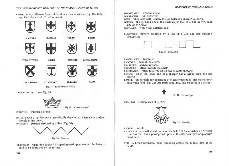 The Genealogy and Heraldry of the Noble Families of Malta vol 1 - Image 15