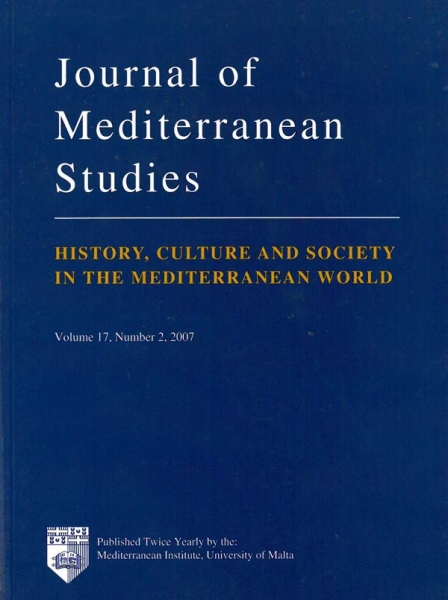 Journal of Mediterranean Studies - History