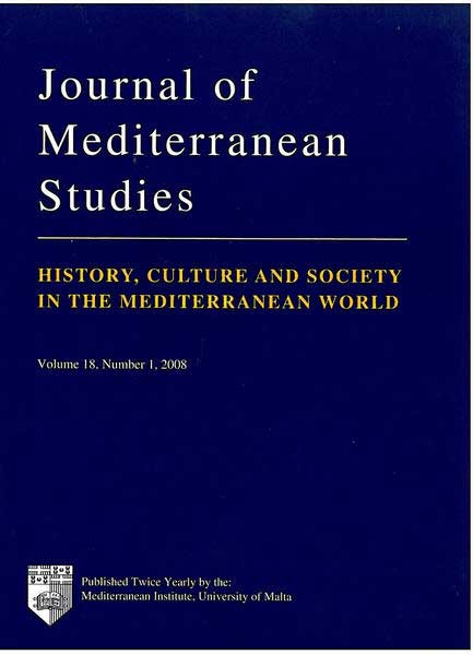 Journal of Mediterranean Studies History
