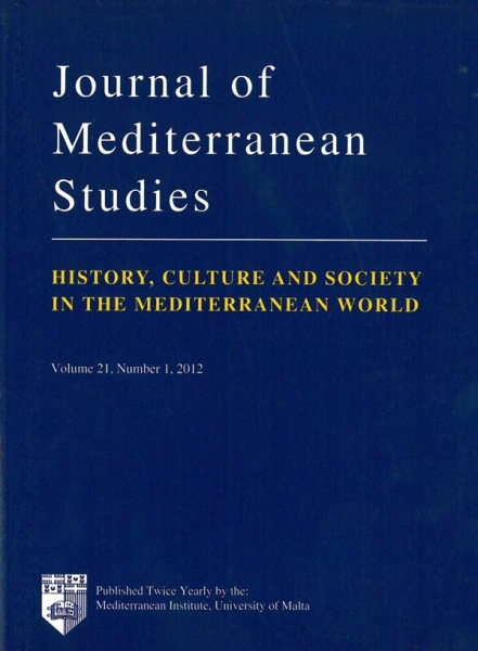 Journal of Mediterranean Studies - History