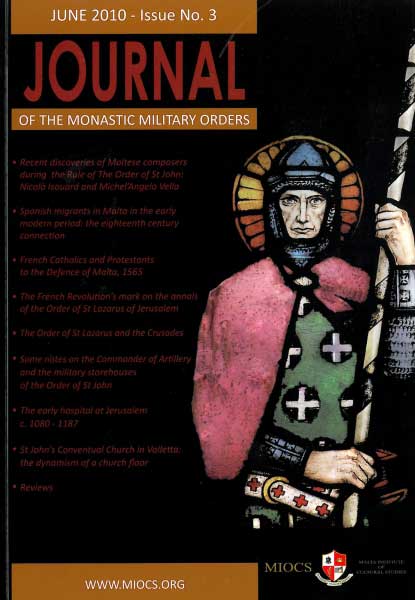 Journal of the Monastic Military Orders