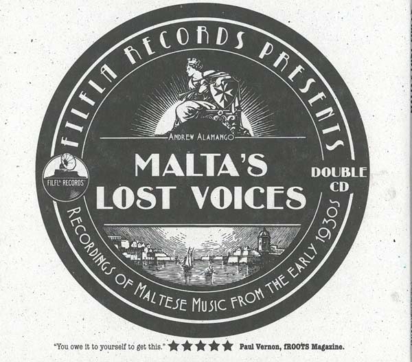 Malta's Lost Voices - Double CD