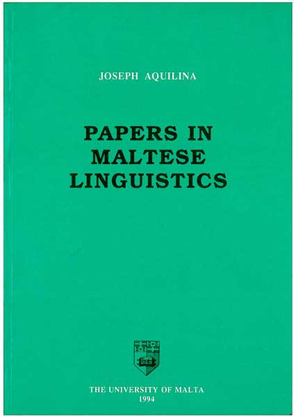 Papers in Maltese Lingusitics