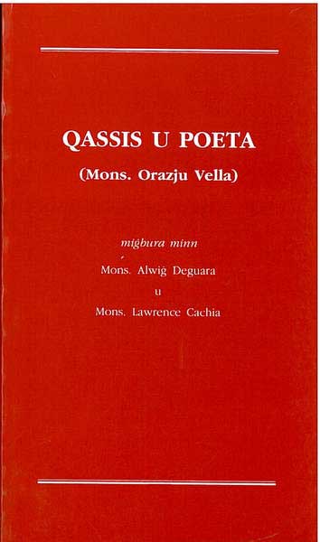 Qassis U Poeta (Mons. Orazju Vella)