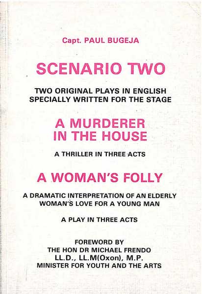 Scenario Two original plays written for the stage