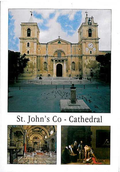 Folder with 15 views of St John's Co-Cathedral