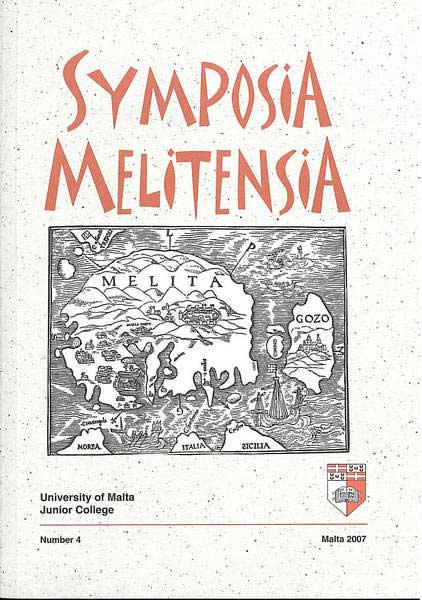 Symposia Melitensia 4