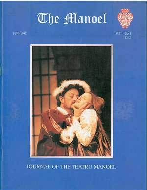 The Manoel Journal of the Teatru Manoel Vol. 1 No. 1