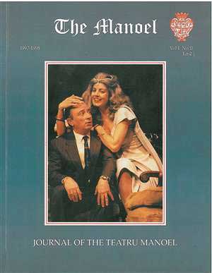 The Manoel Journal of the Teatru Manoel  Vol. 1 No. 2
