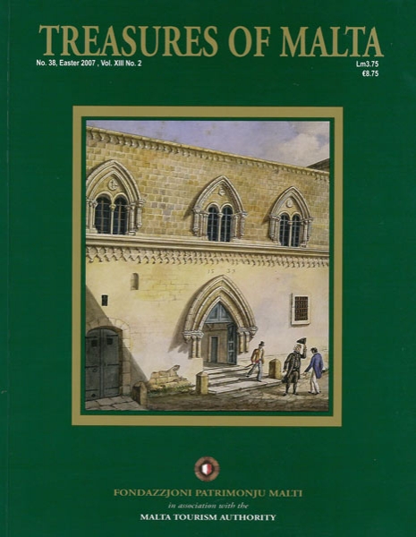 Treasures of Malta Easter 2007 Vol. XIII No. 2