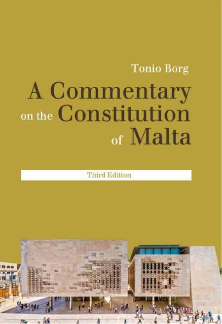 A Commentary on the Constitution of Malta (Paperback)