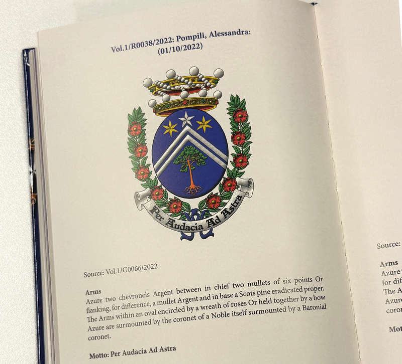 Office of the Chief Herald of Arms of Malta Register of Arms - Image 6