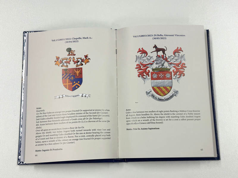 Office of the Chief Herald of Arms of Malta Register of Arms - Image 4