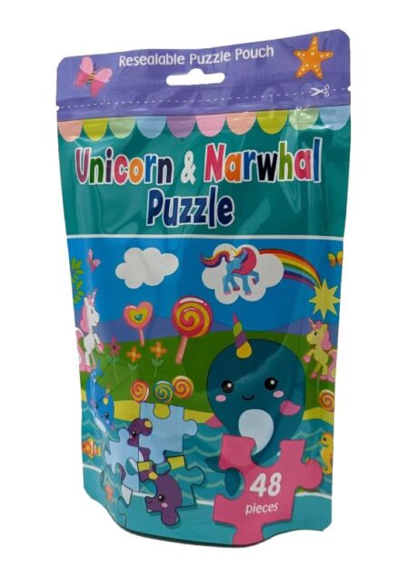 Unicorn & Narwhal Puzzle