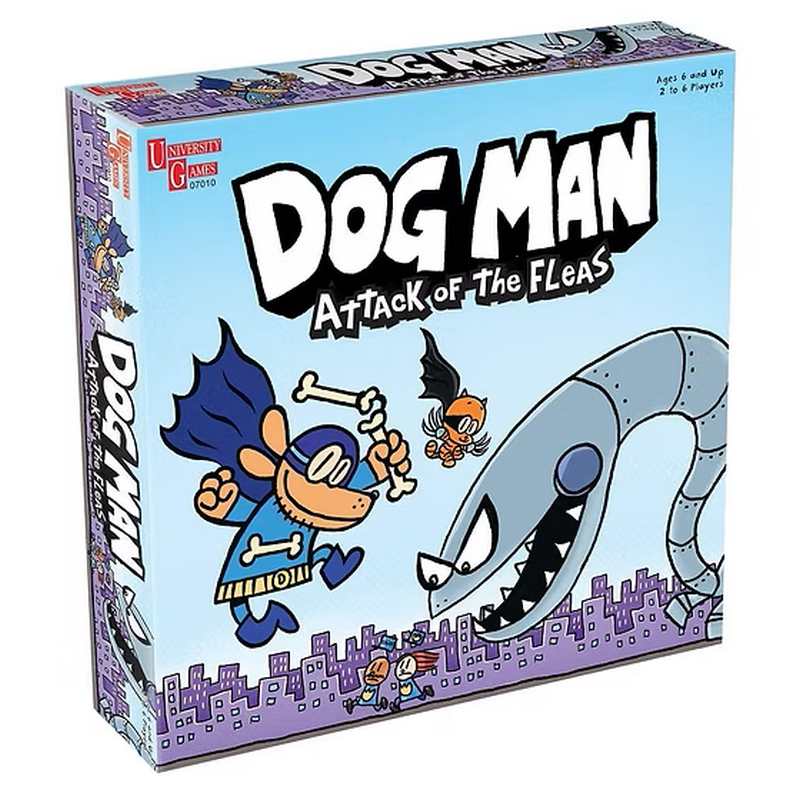Dog Man Attack of the Fleas Board Games