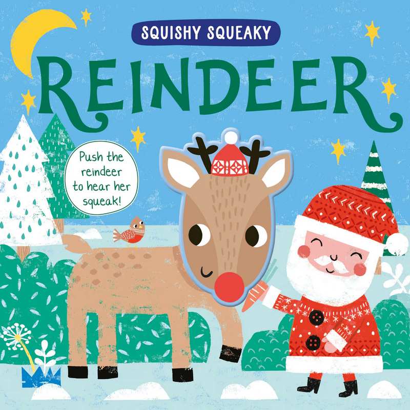 Squishy Squeaky - Reindeer