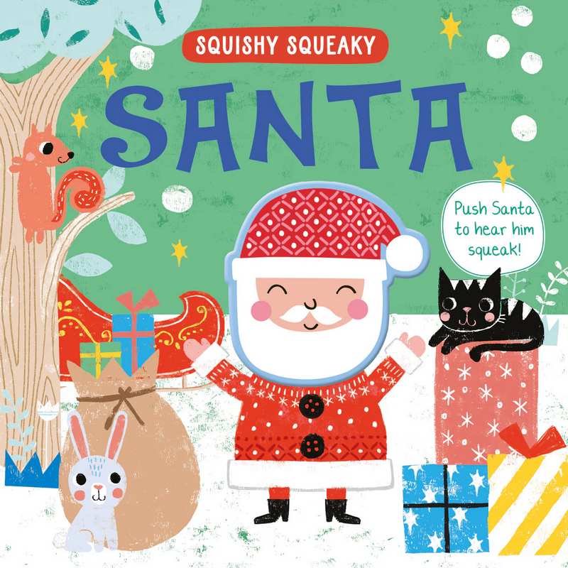Squishy Squeaky - Santa