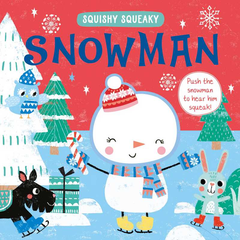 Squishy Squeaky - Snowman